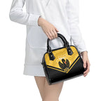 Western Australia Oztag Custom Shoulder Handbag WA Black Swan Indigenous Art