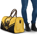 Western Australia Oztag Custom Travel Bag WA Black Swan Indigenous Art