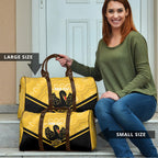 Western Australia Oztag Custom Travel Bag WA Black Swan Indigenous Art