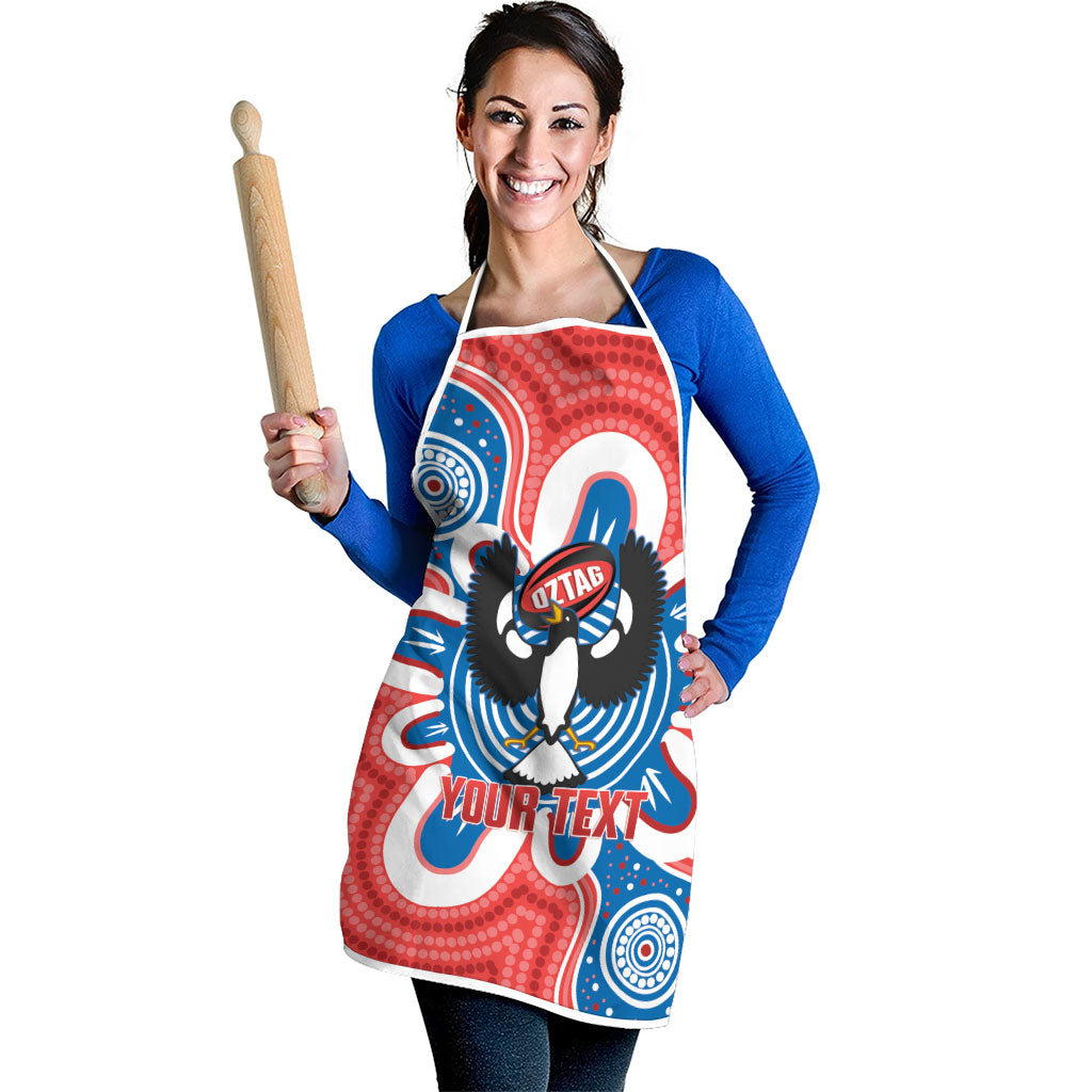 South Australia Oztag Custom Apron SA Piping Shrike Indigenous Art
