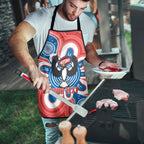 South Australia Oztag Custom Apron SA Piping Shrike Indigenous Art