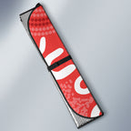 South Australia Oztag Custom Auto Sun Shade SA Piping Shrike Indigenous Art
