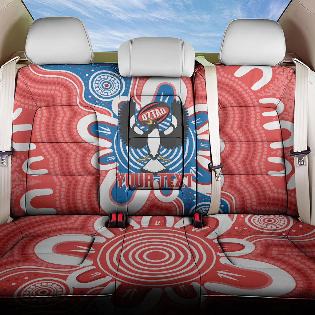South Australia Oztag Custom Back Car Seat Cover SA Piping Shrike Indigenous Art
