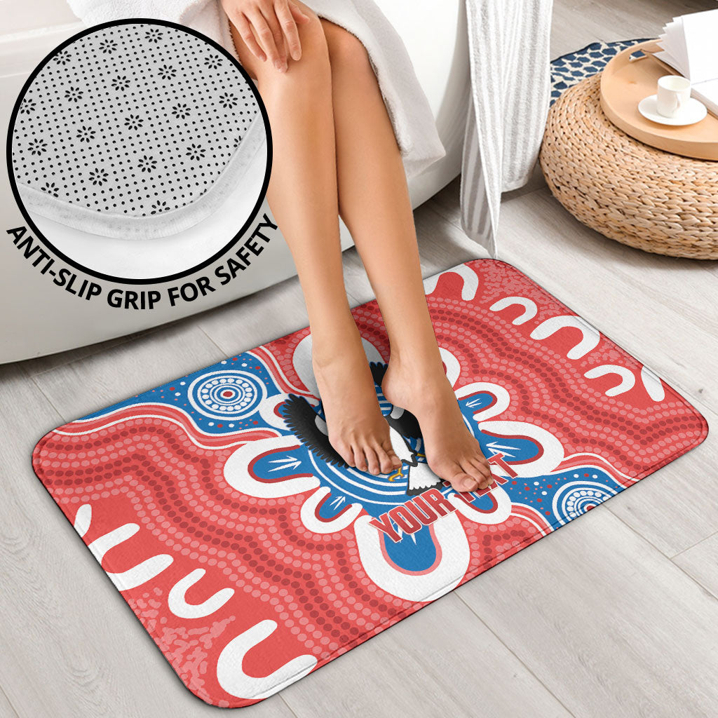 South Australia Oztag Custom Bathroom Set SA Piping Shrike Indigenous Art