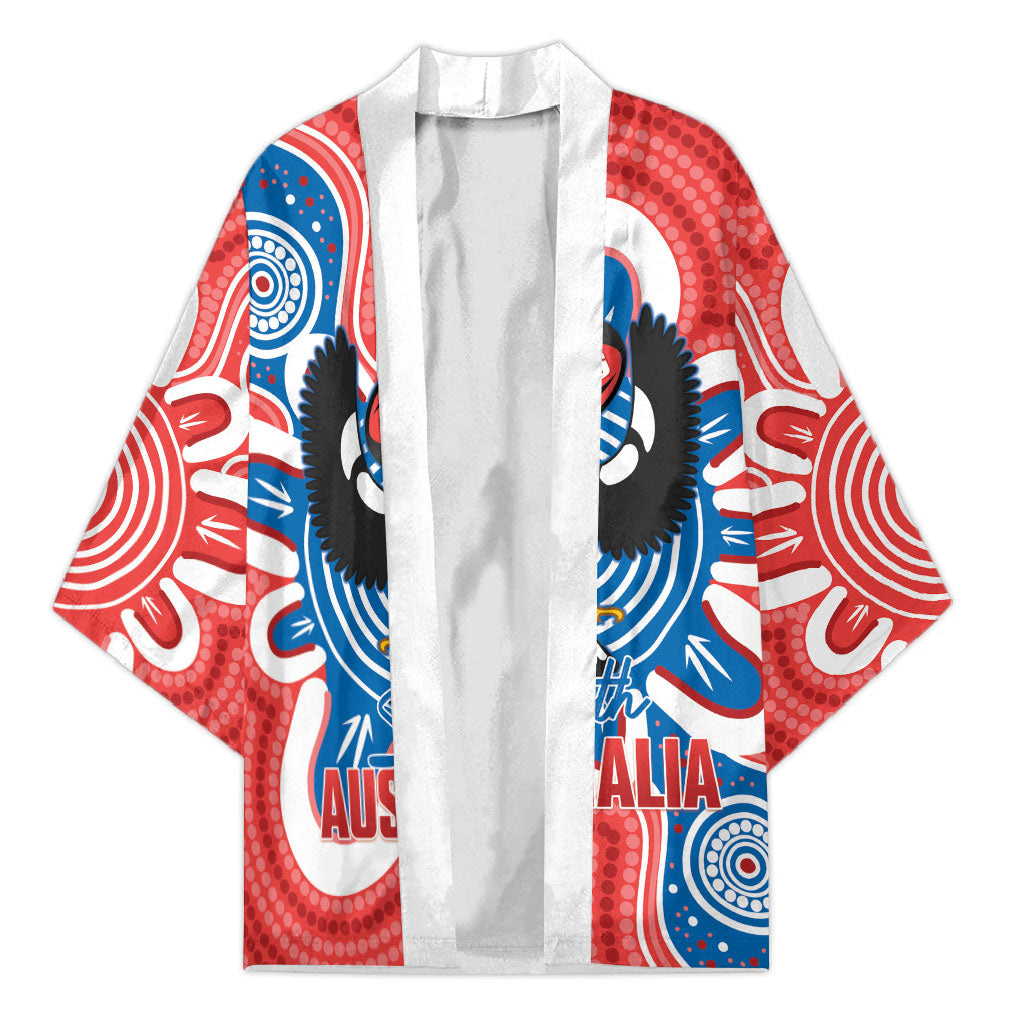 South Australia Oztag Custom Kimono SA Piping Shrike Indigenous Art