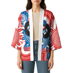 South Australia Oztag Custom Kimono SA Piping Shrike Indigenous Art