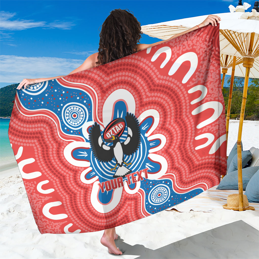 South Australia Oztag Custom Sarong SA Piping Shrike Indigenous Art
