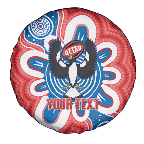 South Australia Oztag Custom Spare Tire Cover SA Piping Shrike Indigenous Art