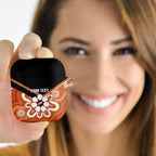 Northern Territory Oztag Custom AirPods Case Seven-Petaled Rose Emblem Indigenous Art