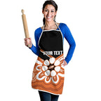 Northern Territory Oztag Custom Apron Seven-Petaled Rose Emblem Indigenous Art