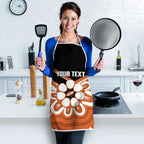 Northern Territory Oztag Custom Apron Seven-Petaled Rose Emblem Indigenous Art
