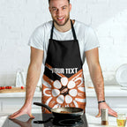 Northern Territory Oztag Custom Apron Seven-Petaled Rose Emblem Indigenous Art