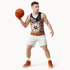 Northern Territory Oztag Custom Basketball Jersey Seven-Petaled Rose Emblem Indigenous Art