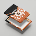 Northern Territory Oztag Custom Canvas Wall Art Seven-Petaled Rose Emblem Indigenous Art