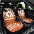 Northern Territory Oztag Custom Car Seat Cover Seven-Petaled Rose Emblem Indigenous Art