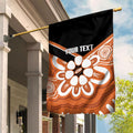 Northern Territory Oztag Custom Garden Flag Seven-Petaled Rose Emblem Indigenous Art