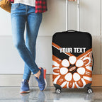 Northern Territory Oztag Custom Luggage Cover Seven-Petaled Rose Emblem Indigenous Art