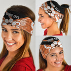 Northern Territory Oztag Custom Neck Gaiter Seven-Petaled Rose Emblem Indigenous Art