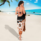 Northern Territory Oztag Custom Sarong Seven-Petaled Rose Emblem Indigenous Art