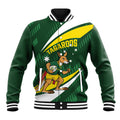 Tagaroos Oztag Australia Custom Baseball Jacket Aussie Kangaroo Mascot Sporty Style