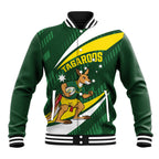 Tagaroos Oztag Australia Custom Baseball Jacket Aussie Kangaroo Mascot Sporty Style