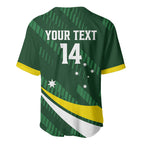 Tagaroos Oztag Australia Custom Baseball Jersey Aussie Kangaroo Mascot Sporty Style