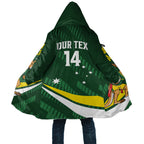 Tagaroos Oztag Australia Custom Cloak Aussie Kangaroo Mascot Sporty Style