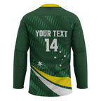 Tagaroos Oztag Australia Custom Hockey Jersey Aussie Kangaroo Mascot Sporty Style