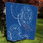 Australia New South Wales Quilt Aussie Emu With Aboriginal Art