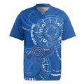 Australia New South Wales Rugby Jersey Aussie Emu With Aboriginal Art