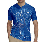 Australia New South Wales Rugby Jersey Aussie Emu With Aboriginal Art