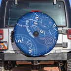 Australia New South Wales Spare Tire Cover Aussie Emu With Aboriginal Art