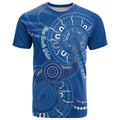 Australia New South Wales T Shirt Aussie Emu With Aboriginal Art