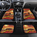Northern Territory Uluru Car Mats Ayers Rock Kangaroo Aboriginal Art
