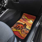 Northern Territory Uluru Car Mats Ayers Rock Kangaroo Aboriginal Art