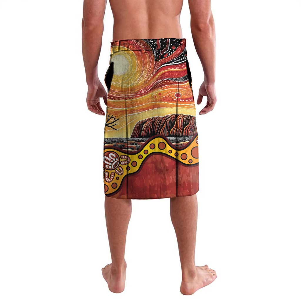 Northern Territory Uluru Lavalava Ayers Rock Kangaroo Aboriginal Art