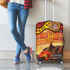 Northern Territory Uluru Luggage Cover Ayers Rock Kangaroo Aboriginal Art