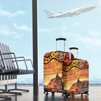Northern Territory Uluru Luggage Cover Ayers Rock Kangaroo Aboriginal Art