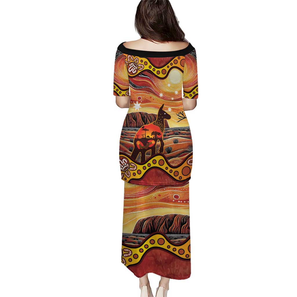Northern Territory Uluru Puletasi Ayers Rock Kangaroo Aboriginal Art