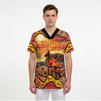 Northern Territory Uluru Scrub Top Ayers Rock Kangaroo Aboriginal Art - Aussie Hoodie