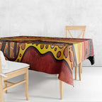 Northern Territory Uluru Tablecloth Ayers Rock Kangaroo Aboriginal Art