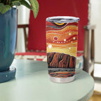 Northern Territory Uluru Tumbler Cup Ayers Rock Kangaroo Aboriginal Art