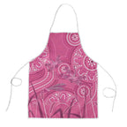 Australia Indigenous Pink Month Apron Breast Cancer Aboriginal Dragonflies Ribbon - Aussie Hoodie