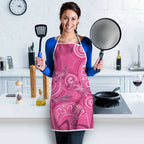 Australia Indigenous Pink Month Apron Breast Cancer Aboriginal Dragonflies Ribbon - Aussie Hoodie