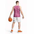 Australia Indigenous Pink Month Basketball Jersey Breast Cancer Aboriginal Dragonflies Ribbon - Aussie Hoodie