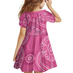 Australia Indigenous Pink Month Family Matching Tank Maxi Dress and Hawaiian Shirt Breast Cancer Aboriginal Dragonflies Ribbon - Aussie Hoodie