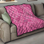Australia Indigenous Pink Month Quilt Breast Cancer Aboriginal Dragonflies Ribbon - Aussie Hoodie
