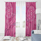 Australia Indigenous Pink Month Window Curtain Breast Cancer Aboriginal Dragonflies Ribbon - Aussie Hoodie