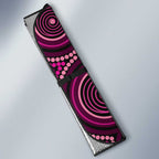 Australia Breast Cancer Awareness Auto Sun Shade Pink Dragonflies Aboriginal Art - Aussie Hoodie
