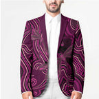Australia Breast Cancer Awareness Blazer Pink Dragonflies Aboriginal Art - Aussie Hoodie